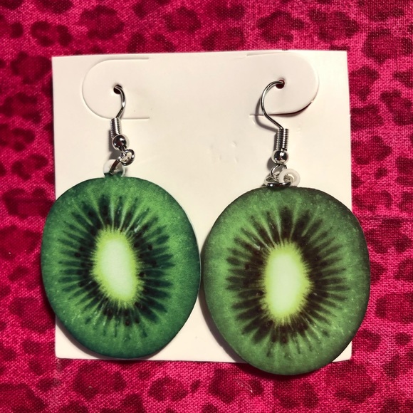 Kiwi Earrings ! - Picture 3 of 5